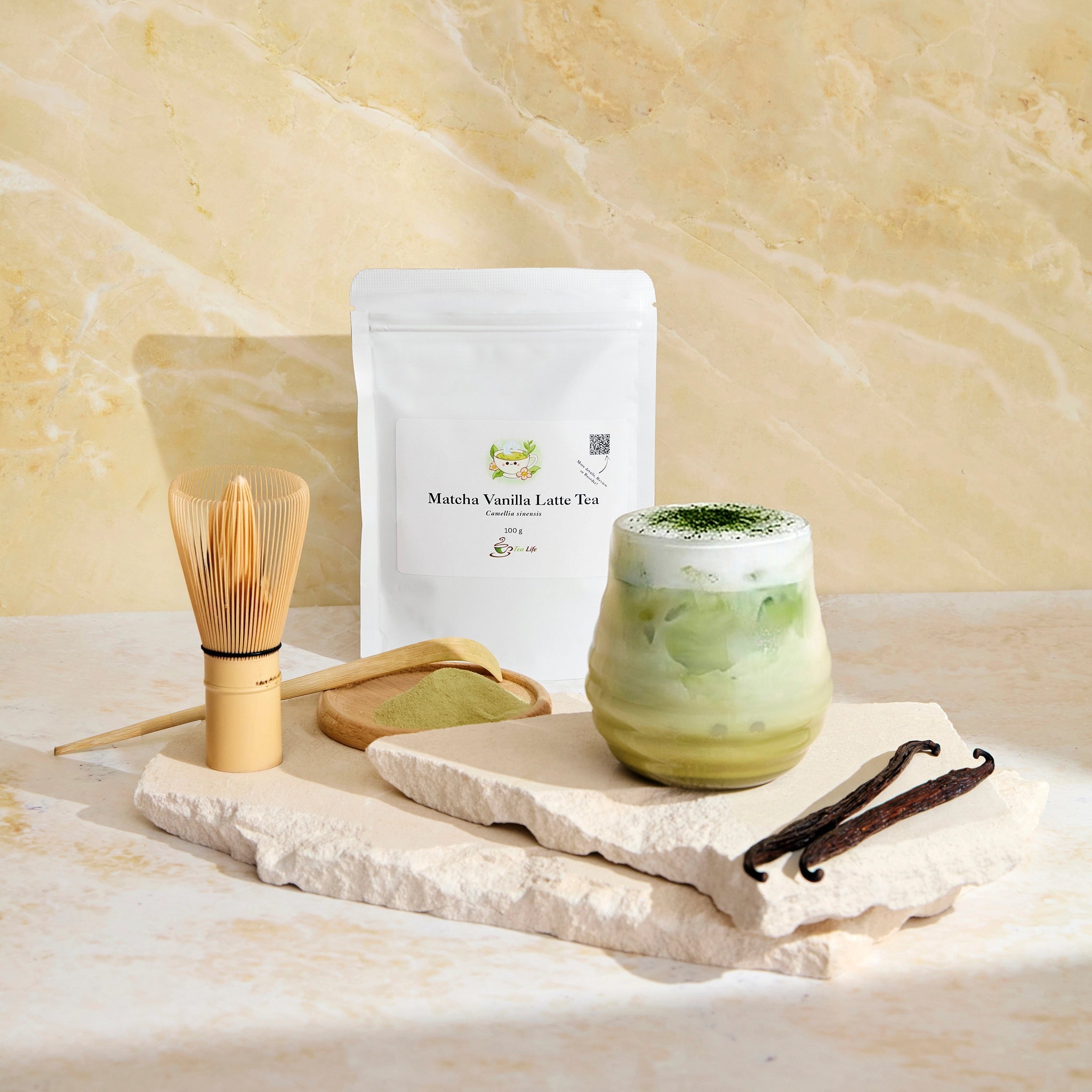 vanilla matcha latte