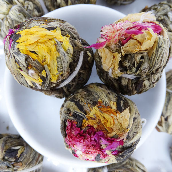 Mango Drops Infused Blooming Flower Tea - Scent Of Asia - Blooming Flower Tea, Catch, Kogan, scent of asia, spo-default, spo-disabled - Tea Life™