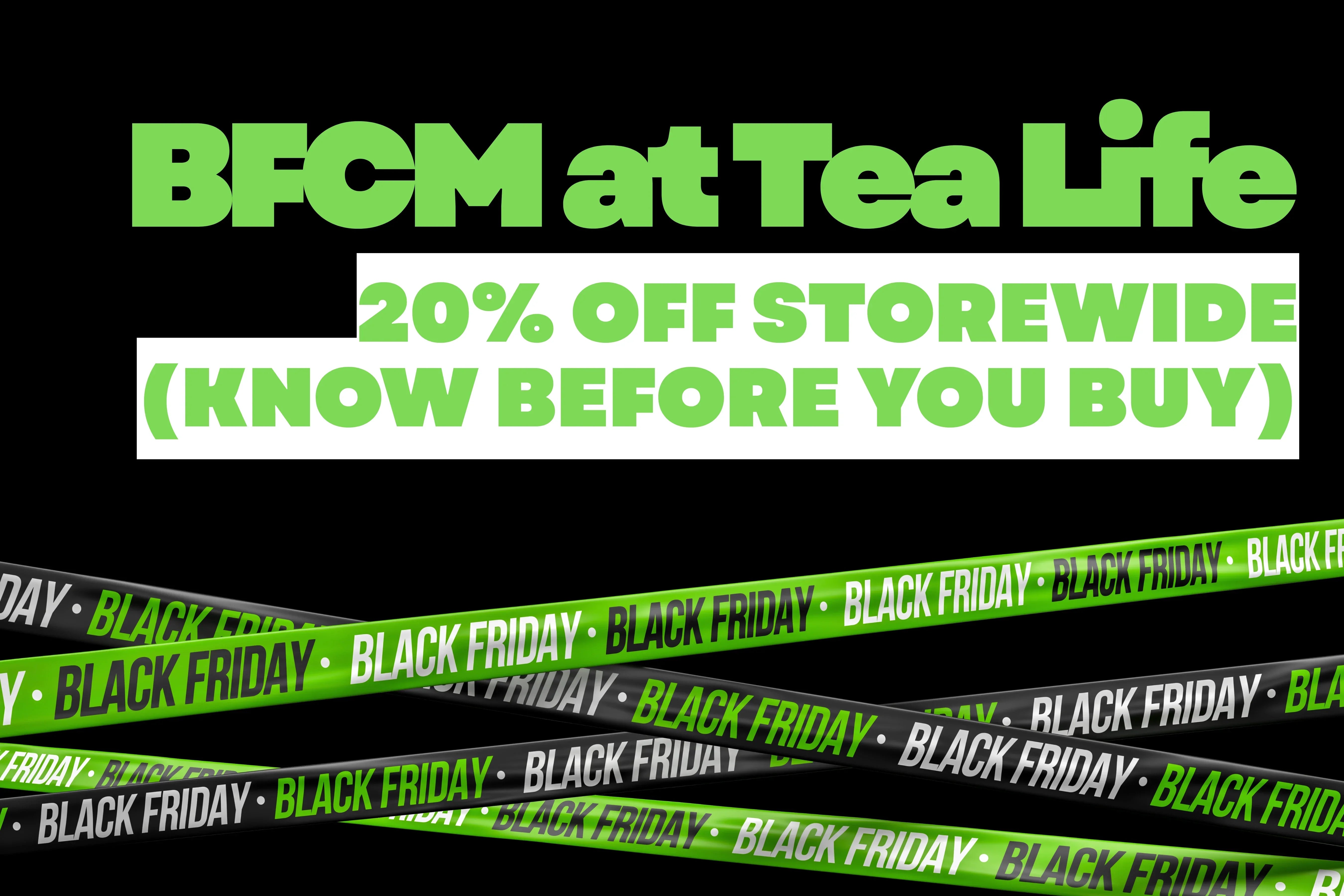 Black Friday Tea Sale: 20% Off Herbal Teas | Tea Life