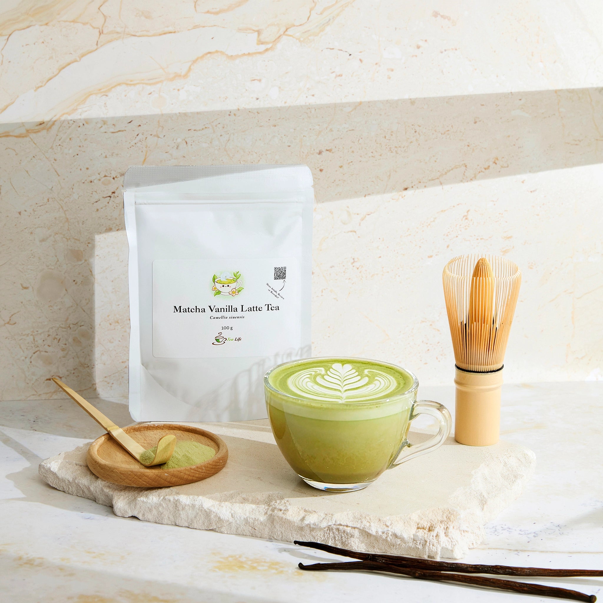 vanilla matcha hot