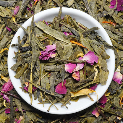 sakrua tea front on in bowl