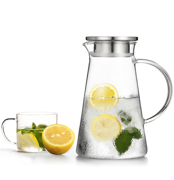 Icy Tall Glass Jug - Jug - accessory, Catch, Glass, Jug, Kogan, spo-default, spo-disabled - Tea Life™