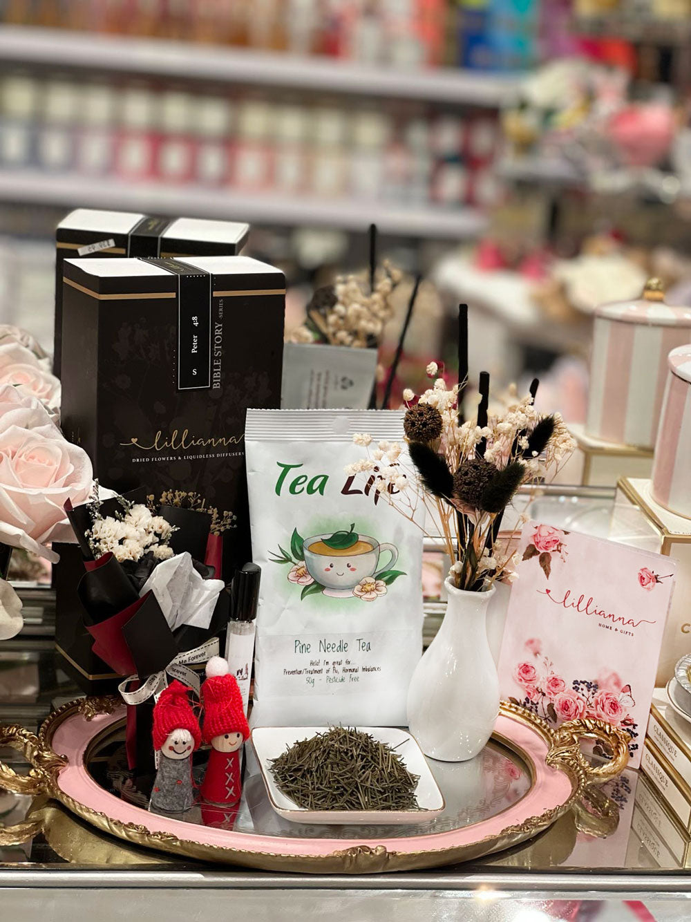 Cotton Oud Pine Tea Preserved Flower Pack Lillianna X Tea Life - Classic Tea - Catch, Gift Set, Kogan, Lillianna, spo-default, spo-disabled - Tea Life™