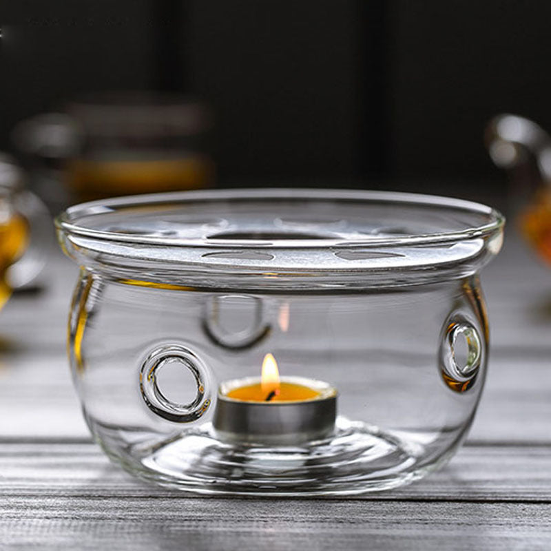 Windproof Tealight Teapot Heater - Teapot - accessory, Catch, Glass, Kogan, spo-default, spo-enabled - Tea Life™