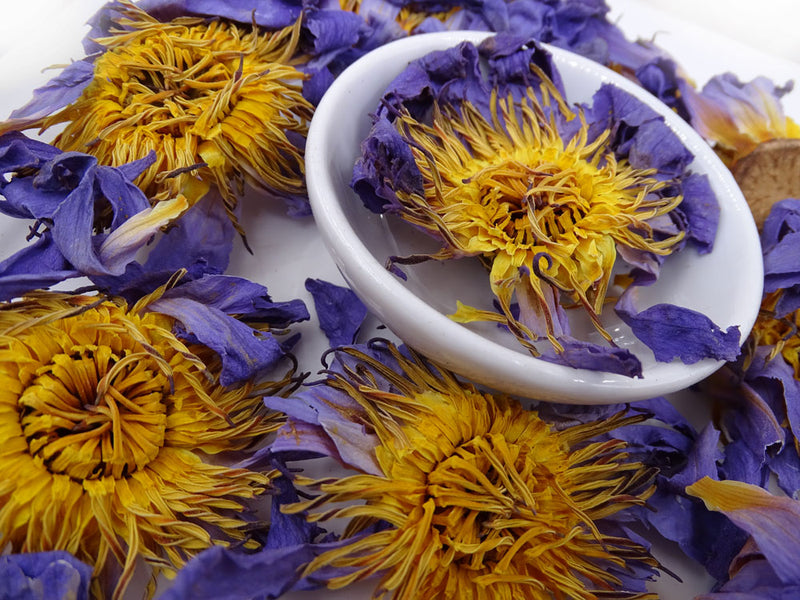 Blue Lotus Flower Tea - Herbal Tea - Anxiety and Stress, Caffeine Free, Kogan, Sleep - Tea Life™