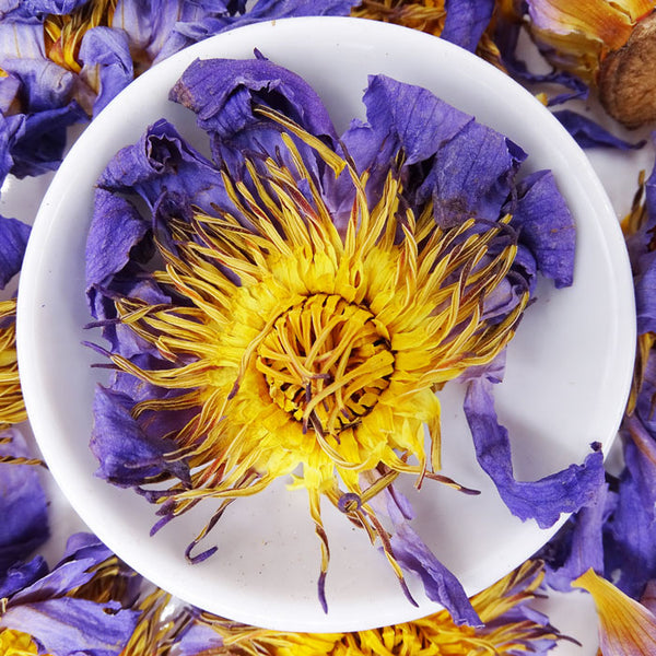 Blue Lotus Flower Tea - Herbal Tea - Anxiety and Stress, Caffeine Free, Kogan, Sleep - Tea Life™