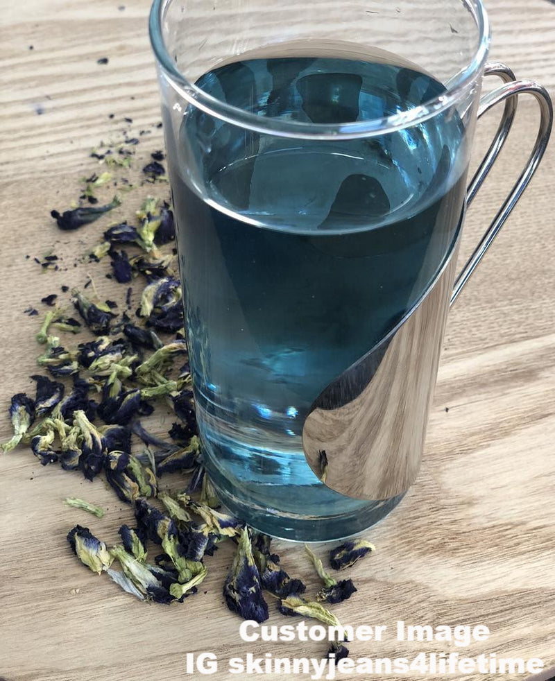 Blue Butterfly Peaflower Tea - Herbal Tea - Anti-oxidants, Anxiety and Stress, Caffeine Free, eyes, Hair Loss, Kogan - Tea Life™