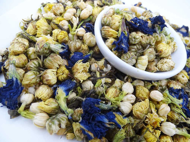Blue Chrysanthemum Tea - Health Blend Tea - Blue Tea Blend, Kogan - Tea Life™