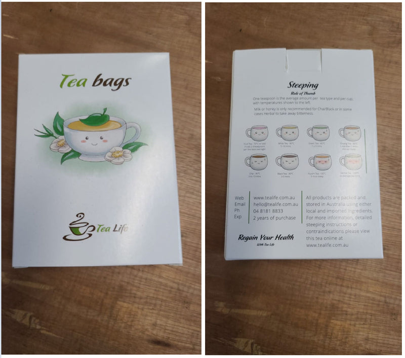 Tea Bags Empty Organic 100 Pack -  - accessory, Catch, Kogan, spo-disabled, spo-individual, spo-individual-zero - Tea Life™